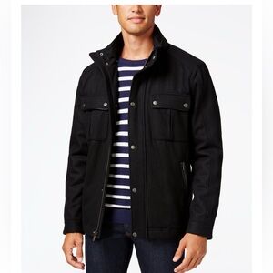Cole Haan Wool Melton Jacket